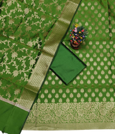 Soft silk Banarasi suit SILK ZONE
