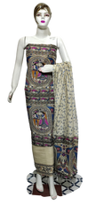 Cotton khadi Discharge print suit SILK ZONE