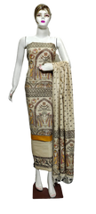 Cotton Khadi discharge print suit SILKZONE