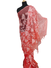 Orgenza embroidery saree SILK ZONE