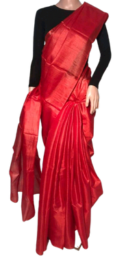 Pure tussar silk saree SILK ZONE