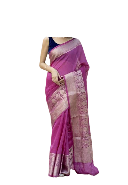 Organza linen banarasi jacquard SILK ZONE