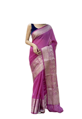 Organza linen banarasi jacquard SILK ZONE