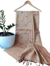 Cotton dupion fancy suit SILK ZONE