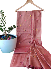 Cotton dupion fancy suit SILK ZONE