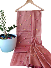 Cotton dupion fancy suit SILK ZONE