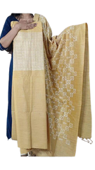 Cotton dupion fancy suit SILK ZONE