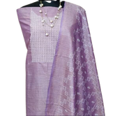 Cotton dupion fancy suit SILK ZONE