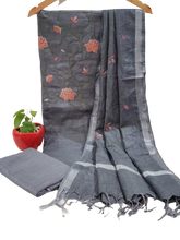 Cotton dupion fancy suit SILK ZONE