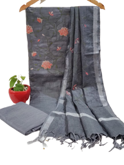 Cotton dupion fancy suit SILK ZONE