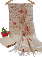 Cotton dupion fancy suit SILK ZONE