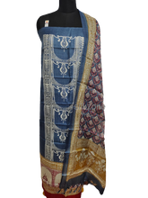 Tussar Silk Hand Block Print Suit SILK ZONE