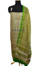 Tussae Silk Hand Block Print Suit SILK ZONE