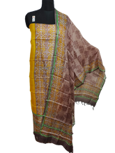 Tussar Silk Hand Block Print Suit SILK ZONE