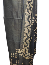 Cotton dupion batik print suit SILK ZONE