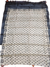 Tussar silk handblock print dupatta Silk ZONE
