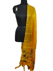 Tussar silk digital print dupatta SILK ZONE