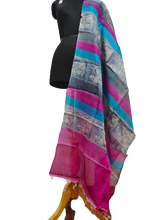 Tussar silk digital print dupatta silk ZONE