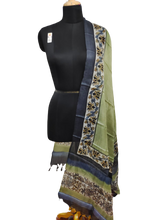 Tussar silk digital print dupatta silk ZONE