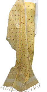 Cotton linen embroidery suit SILK ZONE