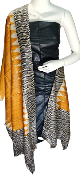 Tussar ghicha silk suit SILK ZONE