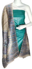Pure tussar ghicha suit SILK ZONE
