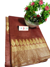 Pure Silk Linen Saree SILK ZONE