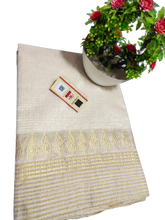 Pure Silk Linen Saree SILK ZONE