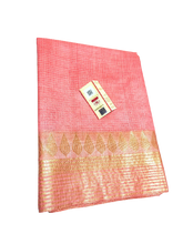 Pure Silk Linen Saree SILK ZONE