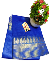 Pure Silk Linen Saree SILK ZONE