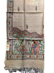 Tussar ghicha silk dupatta SILK ZONE