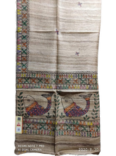 Tussar ghicha silk dupatta SILK ZONE