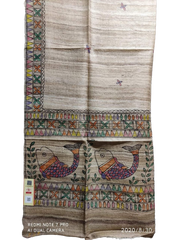 Tussar ghicha silk dupatta SILK ZONE