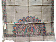 Tussar ghicha silk dupatta SILK ZONE