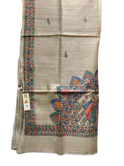 Tussar ghicha silk dupatta Silk ZONE