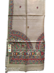 Tussar ghicha silk dupatta Silk ZONE