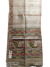 Tussar ghicha silk dupatta SILK ZONE