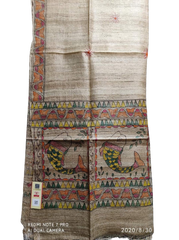 Tussar ghicha silk dupatta SILK ZONE