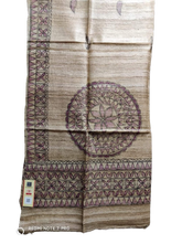 Tussar ghicha silk dupatta SILK ZONE