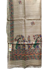 Tussar ghicha silk dupatta SILK ZONE