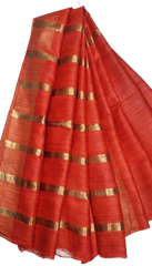 Pure desi tussar silk saree SILK ZONE