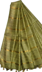 Pure desi tussar silk saree SILK ZONE