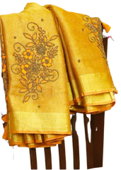 Pure desi tussar silk saree SILK ZONE