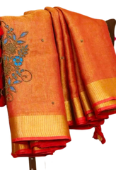 Pure desi tussar silk saree SILK ZONE
