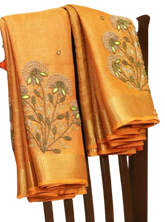 Pure desi tussar silk saree SILK ZONE