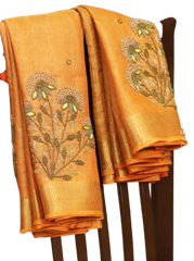 Pure desi tussar silk saree SILK ZONE