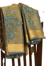 Pure desi tussar silk SILK ZONE