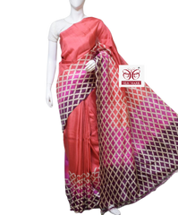 Pure Tussar Silk print saree