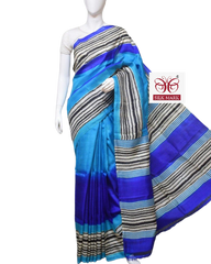 Pure Tussar Silk print saree