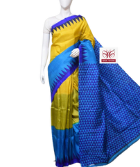 Pure Tussar Silk print saree